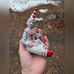 Vintage Porcelain Clown